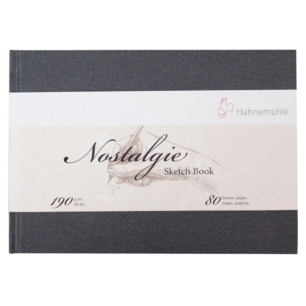 Bloco Papel Sketchbook Nostalgie Hahnemühle A4 Paisagem